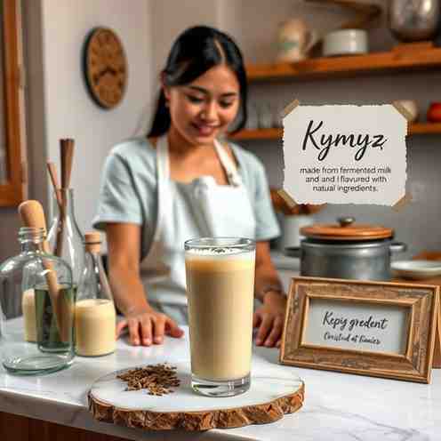 Kymyz (Kumis) - Make a Fizzy Fermented Milk Drink at Home